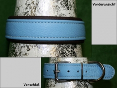 No.60 unterlegtes Lederhalsband