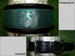 No. 81 Unterlegtes Lederhalsband 