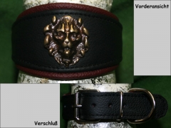 No. 94 Unterlegtes Lederhalsband 