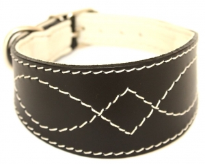 Lederhalsband  Elegant