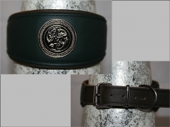 No. 39 Unterlegtes Lederhalsband
