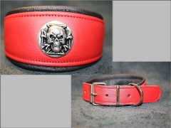 No 212 unterlegtes Lederhalsband