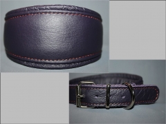 No 341 unterlegtes Lederhalsband