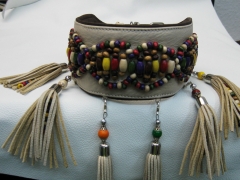 No. 327 Windhundhalsband Leder
