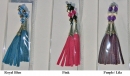 Halsband Tassle, Lederquaste