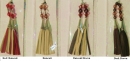 Halsband Tassle, Lederquaste