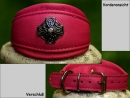 No. 31 Unterlegtes Lederhalsband 