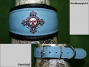 No.54 Unterlegtes Lederhalsband 
