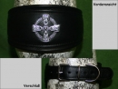 No.57 Unterlegtes Lederhalsband 