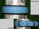 No.60 unterlegtes Lederhalsband