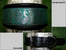 No. 81 Unterlegtes Lederhalsband 