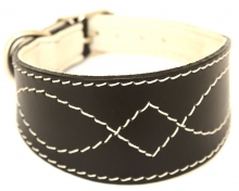 Lederhalsband  Elegant