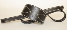 Lederhalsband  Elegant