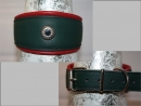 No. 14 Unterlegtes Lederhalsband