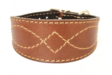Lederhalsband Luxury