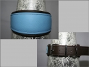 No.306 unterlegtes Lederhalsband