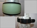 No. 304 unterlegtes Lederhalsband