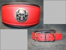No 212 unterlegtes Lederhalsband