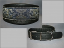 No. 348 unterlegtes Lederhalsband