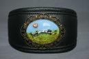 No. 355 Windhund Lederhalsband
